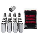 McGard 8 Lug Hex Install Kit w/Locks (Cone Seat Nut) 9/16-18 / 13/16 Hex / 1.75in. Length - Chrome thumbnail 6