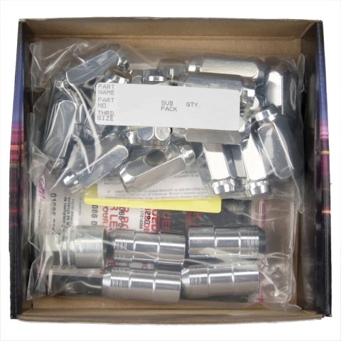 McGard 8 Lug Hex Install Kit w/Locks (Cone Seat Nut) M14X1.5 / 22mm Hex / 1.635in. Length - Chrome thumbnail 7