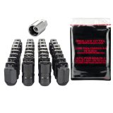 McGard 8 Lug Hex Install Kit w/Locks (Cone Seat Nut) M14X1.5 / 22mm Hex / 1.635in. Length - Black thumbnail 7