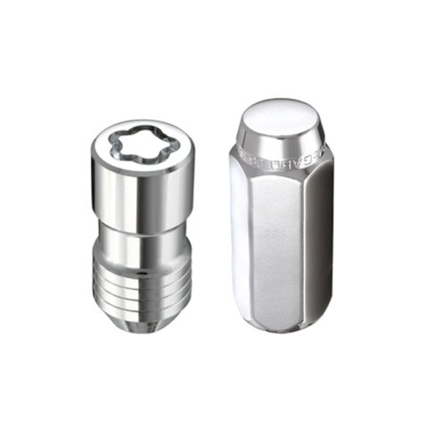 McGard 8 Lug Hex Install Kit w/Locks (Cone Seat Nut) M14X1.5 / 22mm Hex / 1.945in. Length - Chrome thumbnail 3