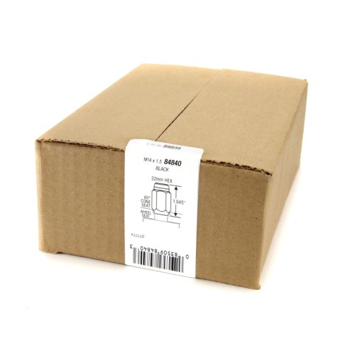 McGard 8 Lug Hex Install Kit w/Locks (Cone Seat Nut) M14X1.5 / 22mm Hex / 1.945in. Length - Black thumbnail 4