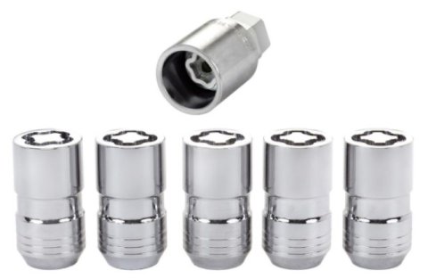McGard Wheel Lock Nut Set - 5pk. (Cone Seat) M14X1.5 / 22mm Hex / 1.639in OAL - Chrome thumbnail 6