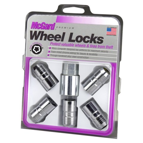 McGard Wheel Lock Nut Set - 5pk. (Cone Seat) M14X1.5 / 22mm Hex / 1.639in OAL - Chrome thumbnail 7