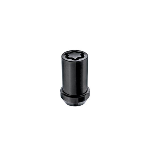 McGard Wheel Lock Nut Set - 5pk. (Cone Seat Tuner) M14X1.5 / 22mm Hex / 1.648in OAL - Black thumbnail 4