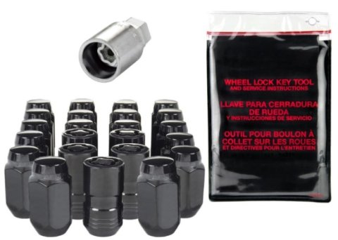 McGard SplineDrive Tuner 23-PC Jeep JL Install Kit w/Locks & Tool (Cone) M14X1.5 / 22m Hex - Black thumbnail 5