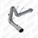 MBRP 17-19 Ford F-250/350/450 6.7L 4in Filter Back Single Tip Side Exit T409 Exhaust System thumbnail 5
