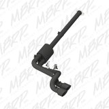 MBRP 09-14 Ford F150 Pre-Axle 4.5in OD Tips Dual Outlet 3in Black Coated Cat Back Exhaust thumbnail 2