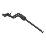 MBRP 09-14 Ford F150 Pre-Axle 4.5in OD Tips Dual Outlet 3in Black Coated Cat Back Exhaust thumbnail 4