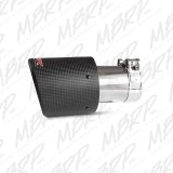MBRP Universal Carbon Fiber Tip 4in OD / 2.5in Inlet / 7.7in L thumbnail 3