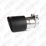 MBRP Universal Carbon Fiber Tip 4.5in OD / 3in Inlet / 7.7in L thumbnail 5