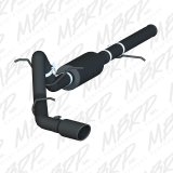 MBRP 14-17 Chevrolet Silverado 1500 4.3/5.3L 3in Cat Back Single Side Exit Black Exhaust thumbnail 3