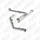 MBRP 2016+ Nissan Titan 5.6L XD 4in Tip 3in AL Cat Back Single Side thumbnail 1