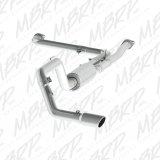 MBRP 2016+ Nissan Titan 5.6L XD 4in Tip 3in AL Cat Back Single Side thumbnail 2