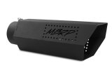 MBRP Universal Hex Tip 4in Inlet 16in Length w/o Logo - Black Coated thumbnail 4
