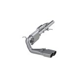 MBRP 09+ Chevrolet Silverado 1500 3in Cat Back Pre-Axle Dual Outlet w/ 4in Tip - T304 thumbnail 2