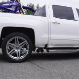 MBRP 09+ Chevrolet Silverado 1500 3in Cat Back Pre-Axle Dual Outlet w/ 4in Tip - Black thumbnail 6