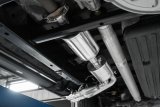 MBRP 15-20 Ford F150 Pre-Axle 4in OD Tips Dual Outlet 3in Black Coated Cat Back Exhaust thumbnail 6