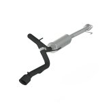MBRP 10-18 Toyota 4 Runner BLK 4in O.D Tip Single Rear Exit 2.5in Cat Back Exhaust thumbnail 1