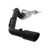 MBRP 17+ Chevrolet Colorado 2.5L/3.6L 3in Cat Back Single Side Exit w/ 4in Tip - Back Coated thumbnail 6