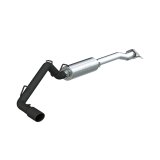 MBRP 17+ Chevrolet Colorado 2.5L/3.6L 3in Cat Back Single Side Exit w/ 4in Tip - Back Coated thumbnail 7