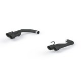 MBRP 18-20 Ford Mustang GT 2.5in Black Coated Non Active Dual Axle Back Exhaust - 4in Dual Wall Tips thumbnail 2