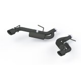 MBRP 16-19 Chevrolet Camaro 2.5in Black Coated Non NPP Axle Back Exhaust System - 4in Dual Wall Tips thumbnail 1