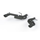 MBRP 16-19 Chevrolet Camaro 2.5in Black Coated Non NPP Axle Back Exhaust System - 4in Dual Wall Tips thumbnail 2