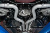 MBRP 18-19 Ford Mustang GT 5.0 3in Dual Split Rear Cat Back w/ Quad 4in Dual Wall Tips- Black Coated thumbnail 5
