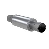 MBRP Universal Muffler 4in Inlet/Outlet 30in Length AL thumbnail 2