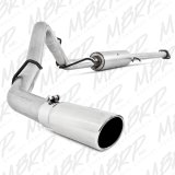 MBRP 2007-2008 Chev/GMC 1500 (Next Gen.) CC EC 66 bed 4.8/5.3L Cat Back Single Side thumbnail 1