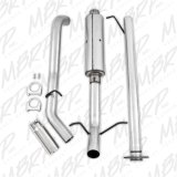 MBRP 2007-2008 Chev/GMC 1500 (Next Gen.) CC EC 66 bed 4.8/5.3L Cat Back Single Side thumbnail 5