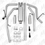 MBRP 2006-2008 Dodge Ram Hemi 1500 5.7L SC/CC-SB Cat Back Dual Split Rear thumbnail 5