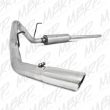 MBRP 2004-2008 Ford F150 EC/CC-SB Cat Back Single Side thumbnail 1