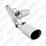 MBRP 1997-1999 Jeep Wrangler (TJ) Inline-4 2.5L Inline-6 4.0L Cat Back Single thumbnail 2
