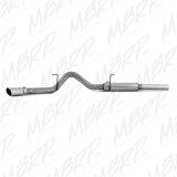 MBRP 2004.5-2007 Dodge 2500/3500 Cummins 600/610 Cat Back Single Side thumbnail 6