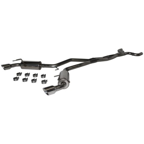 MBRP 2010 Chev Camaro V6 3.6L Dual Cat Back Round Tips (11 Conv. MUST purchase mbrpAD1710) thumbnail 1