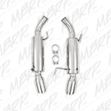 MBRP 05-10 Ford Mustang GT 5.0/Shelby GT500 Dual Mufflers Axle Back Split Rear T304 thumbnail 5