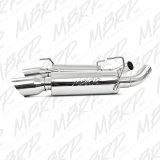 MBRP 05-10 Ford Mustang GT 5.0/Shelby GT500 Dual Mufflers Axle Back Split Rear T304 thumbnail 7