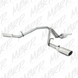 MBRP 2009 Chev/GMC 1500 4.8/5.3L EC/CC (excluding 8 bed) Cat Back Dual Split Side thumbnail 1