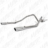 MBRP 2003 Dodge Ram Hemi 1500 5.7L SC/CC-SB Cat Back Dual Split Rear thumbnail 2