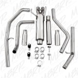 MBRP 2003 Dodge Ram Hemi 1500 5.7L SC/CC-SB Cat Back Dual Split Rear thumbnail 4