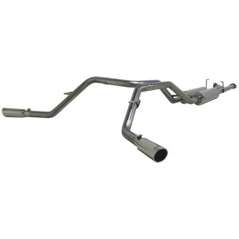 MBRP 2007-2009 Toyota Tundra 4.7/5.7L V8 DC-Std. & CM-SB Cat Back Dual Side Exit thumbnail 2