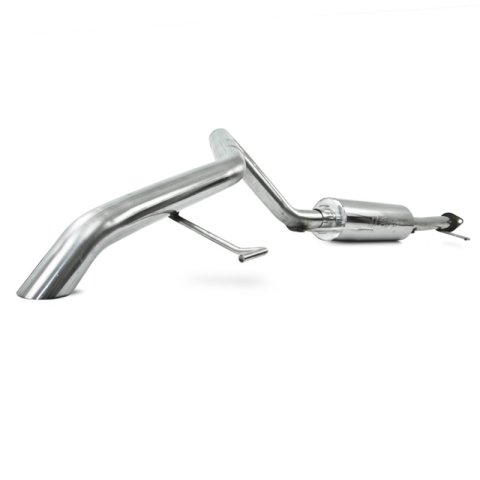 MBRP 2007-2009 Toyota FJ 4.0L V6 Cat Back Single Rear Exit Off-Road Tail No tip thumbnail 1
