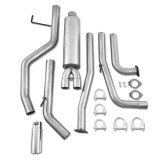 MBRP 2007-2009 Nissan Titan 5.6L EC/CC Cat Back Single Side thumbnail 4
