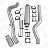 MBRP 2001-2005 Chev/GMC 2500/3500 Duramax EC/CC Cat Back Single Side thumbnail 4