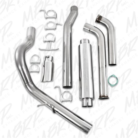 MBRP 2003-2007 Ford F-250/350 6.0L EC/CC Turbo Back Single Side (Stock Cat) thumbnail 7