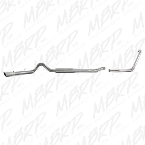 MBRP 2003-2007 Ford F-250/350 6.0L EC/CC Turbo Back Single Side (Stock Cat) thumbnail 9