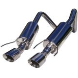 MBRP 2005-2008 Chev Corvette Dual Muffler Axle Back 4 Round Dual Wall Tips thumbnail 1