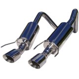 MBRP 2005-2008 Chev Corvette Dual Muffler Axle Back 4 Round Dual Wall Tips thumbnail 3