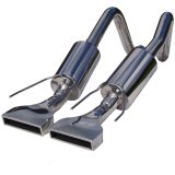 MBRP 2005-2008 Chev Corvette Dual Muffler Axle Back Rectangular Tips thumbnail 1